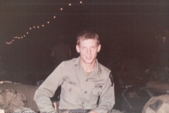 1983-10-REFORGER-HHB-1-82-FA-1st-Cav-to-Germany-SSG-Brian-Smith-in-huge-tent-as-barracks