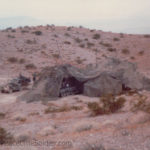 1978-11 Autumn Safari Ft Irwin CA National Training Center TOC-Tactical Operations Center under Camouflage