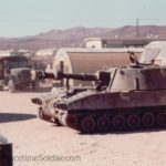 1978-11 Autumn Safari Ft Irwin CA National Training Center (NTC) M109 155mm Howitzer