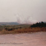 1979 155mm Howitzer 3/3rd FA Live Fire Demonstration for ROTC Cadets 3/3rd FA Artillery Landing