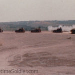 Fort Knox KY M109 155mm Howitzers firing
