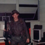 B.T. Smith in Fort Knox Barracks 1978