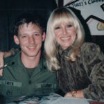 Suzanne Somers USO Tour Camp Stanley Korea with BT Smith